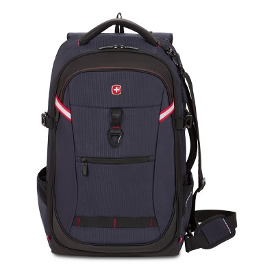 Swiss army black discount backpack