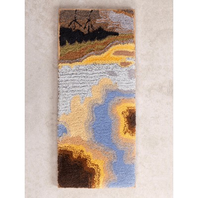 Farida Tufted Wall Art 12"x28"