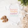 The Juniper Shop Bunny Kisses Easter Wishes Baby Bodysuit - 2 of 2