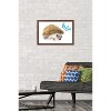 Trends International Cute Hedgehog - Hi! Framed Wall Poster Prints - 2 of 4