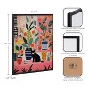 Kate & Laurel All Things Decor 16"x20" Gallery Whimsical Houseplants and a Black Kitty Cat Print by The Creative Bunch Studio Black - 3 of 4