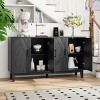 TIRAMISUBEST Modern style buffet cabinet,Medieval modern multifunctional decorative cabinet suitable for living room, dining room, entrance - 4 of 4
