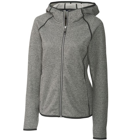 Cutter & Buck Mainsail Sweater-knit Hoodie Womens Full Zip Jacket