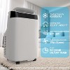 Acekool 10000 BTU Portable Air Conditioner, 3-in-1 AC with Fan & Dehumidifier, Remote, 3 Speeds, 24H Timer, Cools Rooms Up to 450 Sq.Ft, Easy Install - 4 of 4