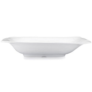Q Home | Ruffle 17" x 12" x 3.5" Melamine Rectangle Serving Bowl - 1 of 1