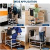 Step Stool with Dual Handle and Non-Skid Platform Duty 450 Lbs Capacity Height Adjustable Heavy Duty Steps Foot Stool for Adult, Seniors, Foot Stool - 2 of 4