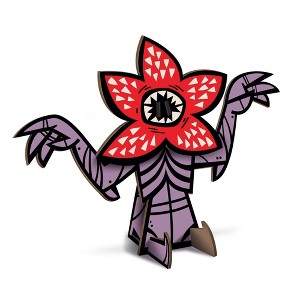 Stranger Things Demogorgon Phone Stand by Fred, Lightweight Wooden Phone Holder for Desk or Table, Hands-Free Viewing Prop for Smartphones - 1 of 4