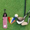 Unique Bargains Neoprene Waist-Mounted Lightweight Golf Ball Carry Bags 2 Pcs - 4 of 4
