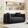 Sapphtopaz 5-Foot Bean Bag Chair High Resilience Foam Chenille Bean Bag Chairs for Adult Sofa Chair for Two Accent Chair for Living Room, Bedroom - 4 of 4