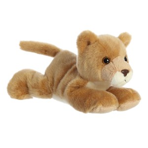 Aurora Small Leah Lioness Mini Flopsie Adorable Stuffed Animal Brown 8" - 1 of 4