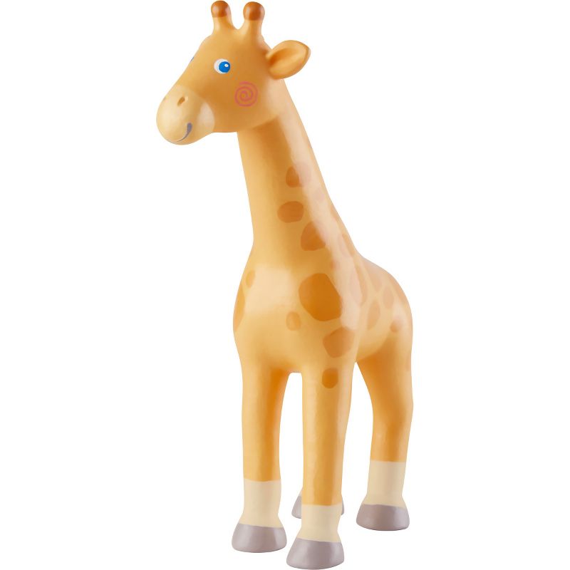 HABA Little Friends Giraffe - 6.75" Chunky Plastic Zoo Animal Toy Figure, 2 of 13