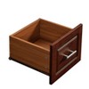 NicBex Rolling Kitchen Island Cart with Cabinet and Drop Leaf Countertop,Kitchen Island on Wheels with Rack,Island Table for Kitchen - 4 of 4