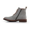 Polar Fox Mens Duke MPX806065 High Top Lace-up Dress Boots with Zipper Closure - 4 of 4