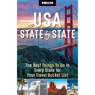 Moon USA State by State - (Moon U.S. Travel Guide) 2nd Edition by  Moon Travel Guides (Paperback)