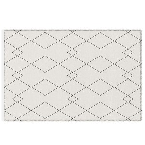 Colour Poems Moroccan Minimalist I 4’ x 6 Rug - Deny Designs - 1 of 4