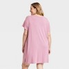 Women's Cloud Knit Pajama T-Shirt Dress - Auden™ - 2 of 3