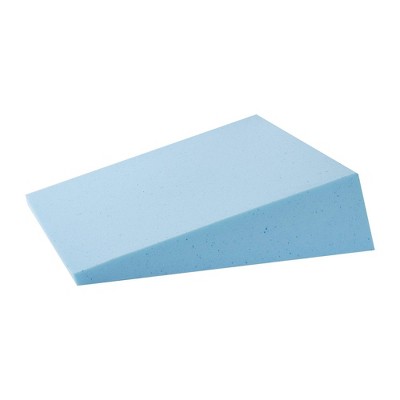 Ergonomic White Memory Foam 24'' Wedge Pillow with Soft Cover