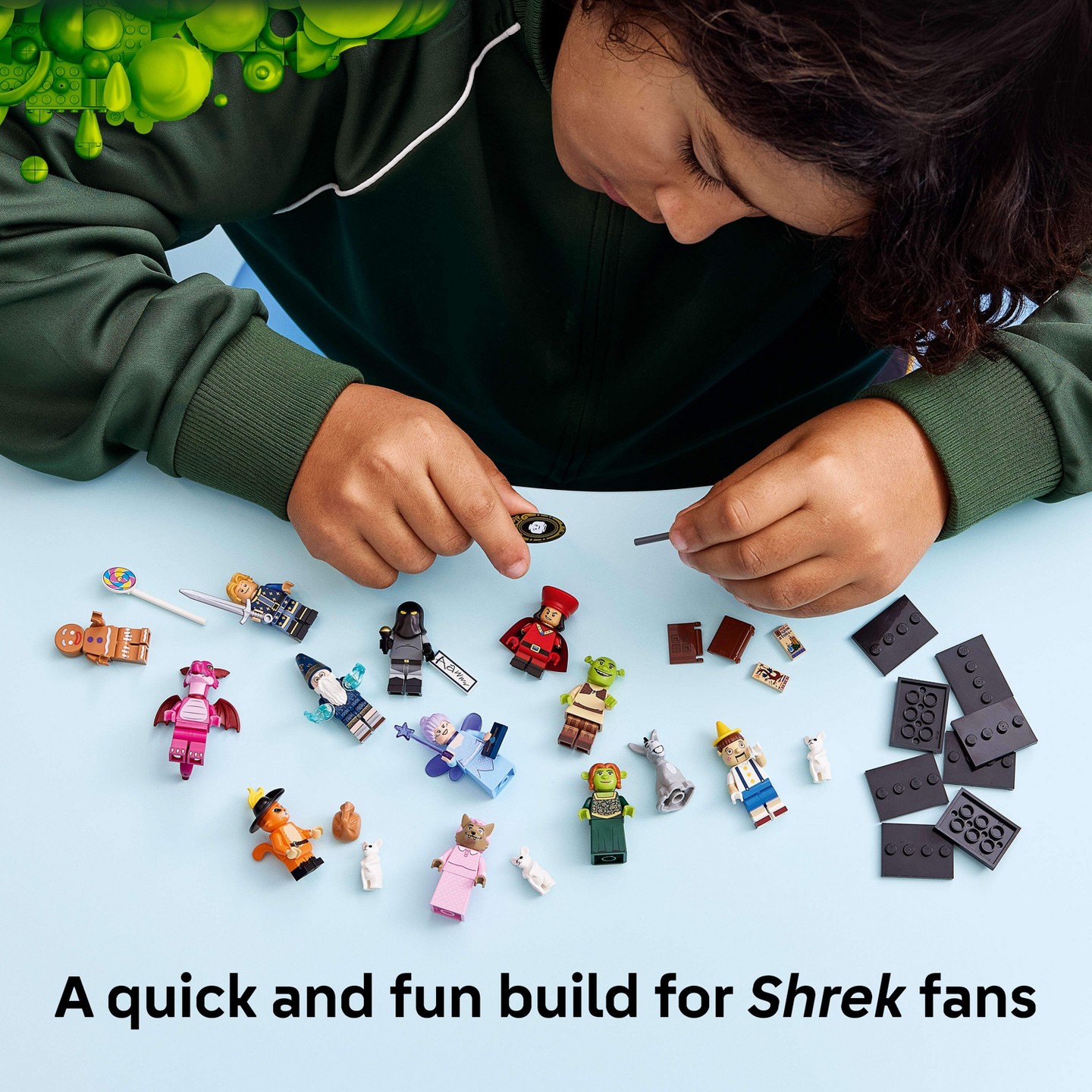 Детские конструкторы LEGO Minifigures Shrek Series Mystery Box 71053 — фото 6