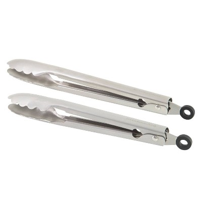 KitchenAid 2pc Set Stainless Steel Tongs