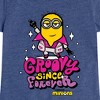 Girls' - Despicable Me Minions - Groovy Since Forever Fitted Short Sleeve Graphic T-Shirt - 2 of 4