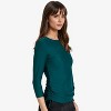 Calypsa Women's 3/4 Sleeve Rash Guard UPF 50+ Margaux Swim Top - 2 of 2