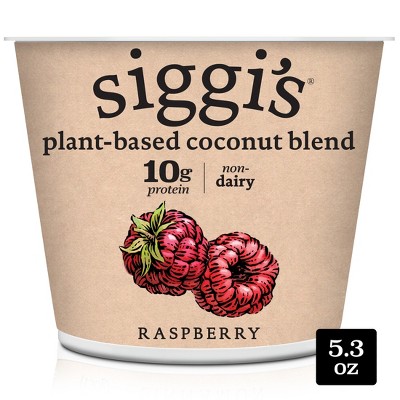 Siggi's Plant-Based Coconut Blend Yogurt Raspberry - 5.3oz