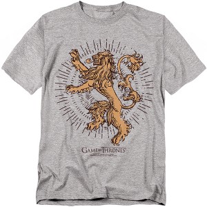Game Of Thrones Lannister Burst Sigil Adult T-Shirt - 1 of 4