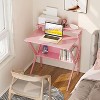 ODK Small Desk, 27.5 Inch Small Computer Desk for Small Spaces - 3 of 3