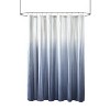 LunaLulinlk Ombre Printed Seersucker Shower Curtain - 4 of 4