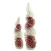 18.0 Inch Swirl Bottle Brush Tree Home Decor Red And White Bottle Brush Trees - 3 of 3