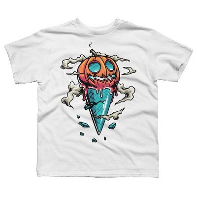 Boy's Design By Humans Halloween By anggatantama T-Shirt