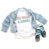 The Juniper Shop Ice Cream And Sunnies Toddler Short Sleeve Tee - 2 of 2