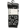 Memoi 3 Pairs Women's Buttersoft Variety Novelty Crew Socks Black 9-11 - 4 of 4