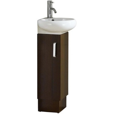 Fine Fixtures Milan Collection Vanity with Vitreous China Sink
