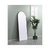 Elegant Lighting Metal Frame Arch Full Length Mirror 28x74 - 3 of 4