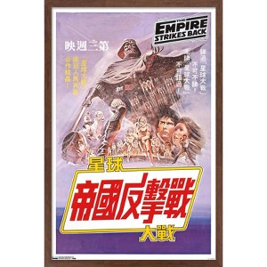 Trends International Star Wars: The Empire Strikes Back - Text Framed Wall Poster Prints - 1 of 4