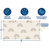 Teacher Created Resources® Calming Covers Ceiling Light Filters, 2' x 4', Modern Rainbow, Pack of 4 - 4 of 4