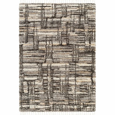 Hauteloom Arne Plush Rug with Tassels