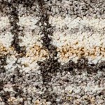 gray, charcoal, off white, taupe, dark brown