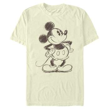 Men's Mickey & Friends Disney Donald Duck Pop Art Portrait Moody T-Shirt -  Beige - Small