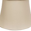 Vynxaria Euro Bell Softback Lampshades, 11"x16"x11.5" Champagne - 2 of 4