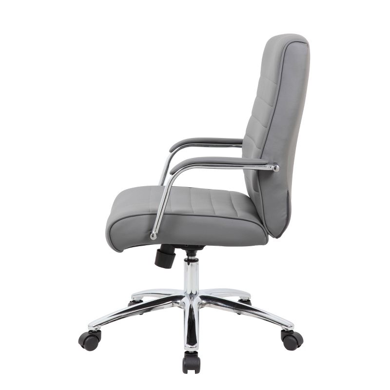 Executive Conference Chair Gray - Boss Office Products, 6 of 10