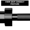 Barbell Bar for Weightlifting and Powerlifting 45lb, 1500Lbs Load Capacity Bench Press Fit 2" Standard Weights, Strength Training for Home Gym - 3 of 4