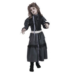 Forum Girls' Victorian Zombie Dress Costume - 1 of 1