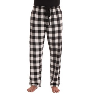 #followme Ultra Soft Fleece Men's Plaid Pajama Pants with Pockets - 1 of 2