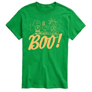 Men's - Peanuts - Boo Short Sleeve Graphic T-Shirt - 1 of 4