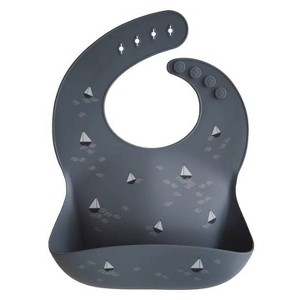 Mushie Silicone Baby Bib - 1 of 4