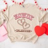 Simply Sage Market Women's Graphic Sweatshirt Howdy Valentine Rope Heart - 3 of 4