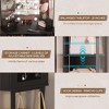 Fredees Corner Vanity Desk with LED Mirror and Charging Station Power Strip - 4 of 4