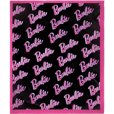 Bacati Love Kisses And Hugs Plush Blanket - Pink Embroidered Heart Throw For Girls, Ultra Soft - View #8
